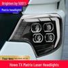 Compatible with Sinotruk Howo T7H Headlight Assembly and T5GTX Four-lens Laser Front Combination Lamp.