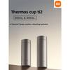 Taza Termo Mijia de Titanio TI2, 350ml/480ml Botella de Agua Aislada de Titanio Puro, Termo de Doble Pared para Café Té Viajes