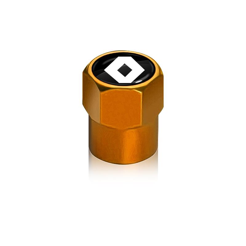 4Pcs Car Wheel Tires Bolt-in Valve Caps Badge Car Accessories For Renault Dacia Clio Laguna 2 Megane 2 3 Duster Logan Captur