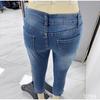 Women High Waist Elastic Stretch Skinny Jeans Retro Vintage Denim Pants for Casual Daily Wear Fashion Women Clothing