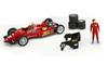 BRUMM Ferrari F1 Race Transporter 126 C4 Set 1984 Monaco GP BRUMM RACE TRASPORTER SET Mini Car 1/43 /
