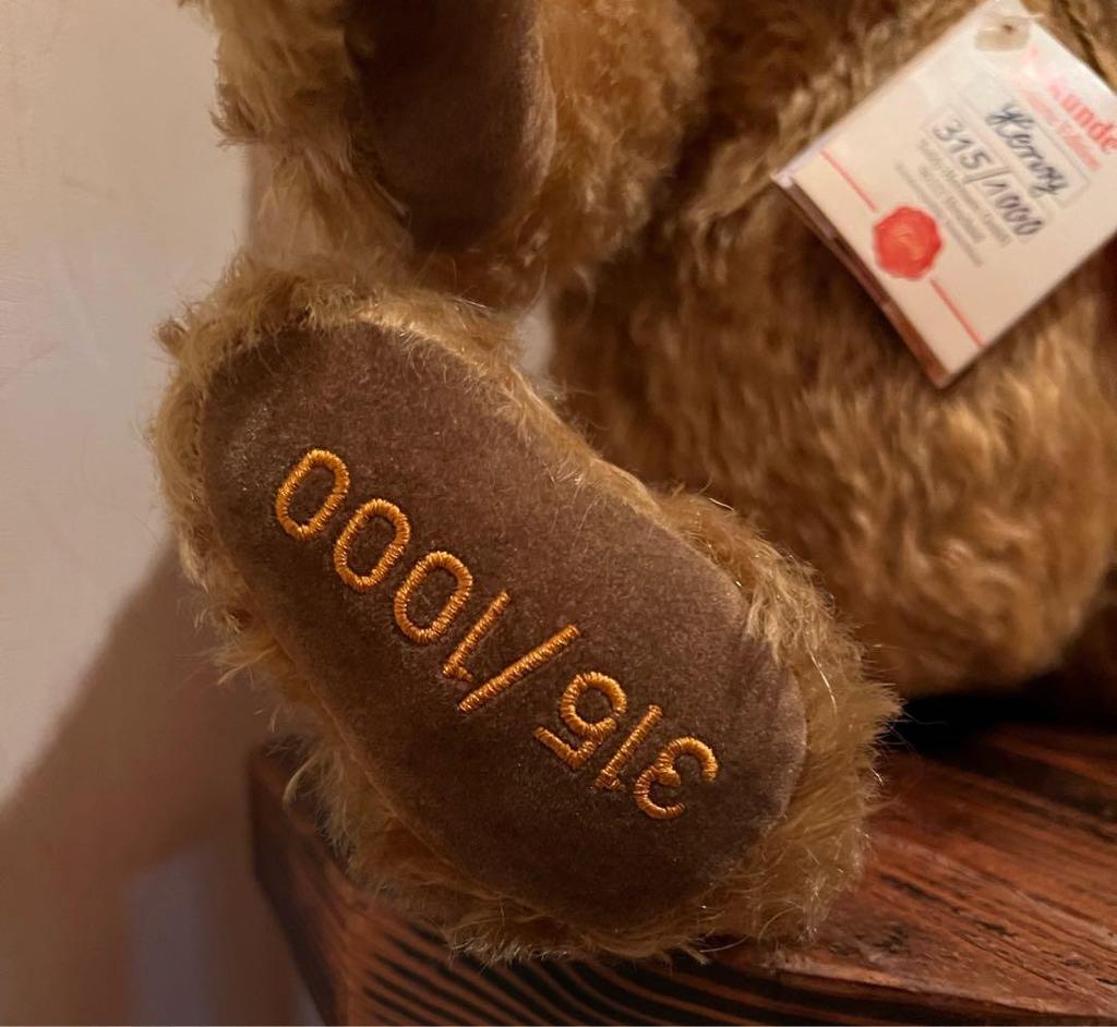 [USED] Germany Hermann Teddy Bear Henry