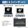 Lifeinnotech 13.3-inch (16:9) Magnetic Privacy Filter for PC Monitors (6mm Magnetic Sheet) - Blue Light Cut, Anti-Reflective, Double-Sided, Easy to At