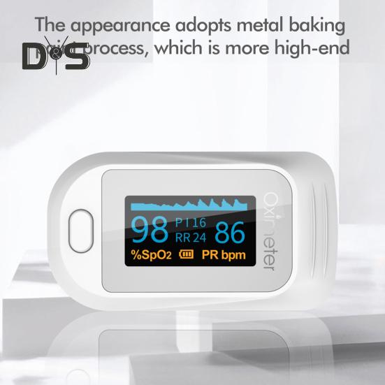 Véroxigén-mérő PI-index digitális kijelzővel Nagy pontosságú ujj-fájdalommentes alkalmazás Oxigéntelítettségű hordozható oximéter