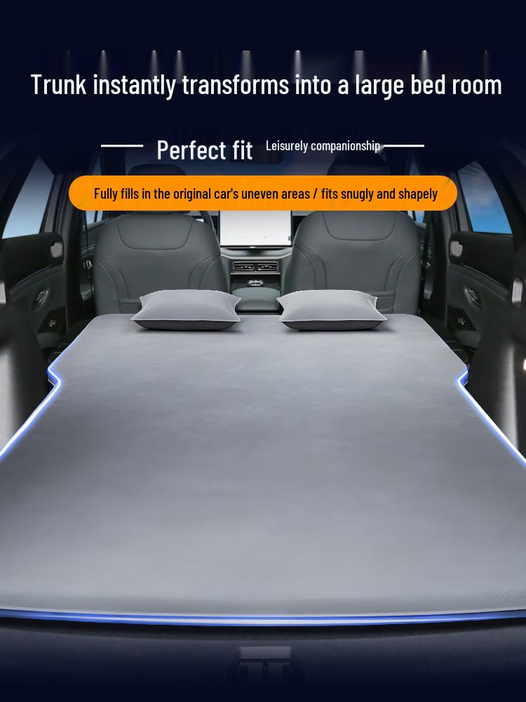 BYD Song LDMi Car Bed: Trunk Inflatable Mattress & Rear Seat Sleeping Pad.