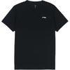 LiNing Customizable Training Series Floral Embroidery Breathable Short Sleeve T-Shirt Unisex Tops Black ATSS463-1(TEAM702-3.4.23)