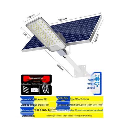 Solarbetriebene Außenwandleuchte