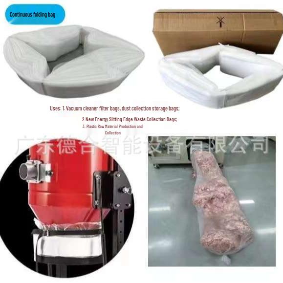 Industrial Automatic Bagging Vacuum Cleaner with Lithium Battery for Dust Collection