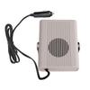 Car Heater 360 Degree Rotating Quick Heating Portable Cigarette Lighter Defogger Defroster for Truck 24V White