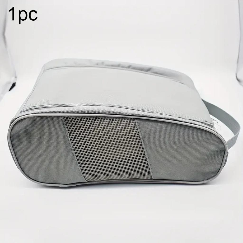 1pc Portable Golf Shoe Bag Oxford Cloth Shoe Carrier Bags Breathable Lightweight Golf Handbag Dustproof Football Tennis Shoe Bag