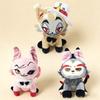Hazbin Hotel Peluş Seti 3 Adet Sevimli Charlie Husk Vaggie Dolgulu Bebekler Yumuşak Anime Kedi Şeytan Pamuk Peluş Oyuncak Hediye Hayranlar Koleksiyonerler