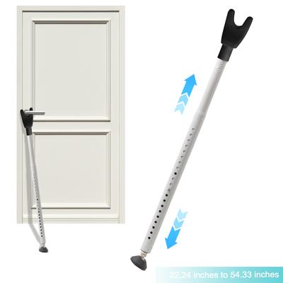 Door Security Bar Adjustable Door Stopper Sliding Patio Bar for Home Apartment Travel Hotel
