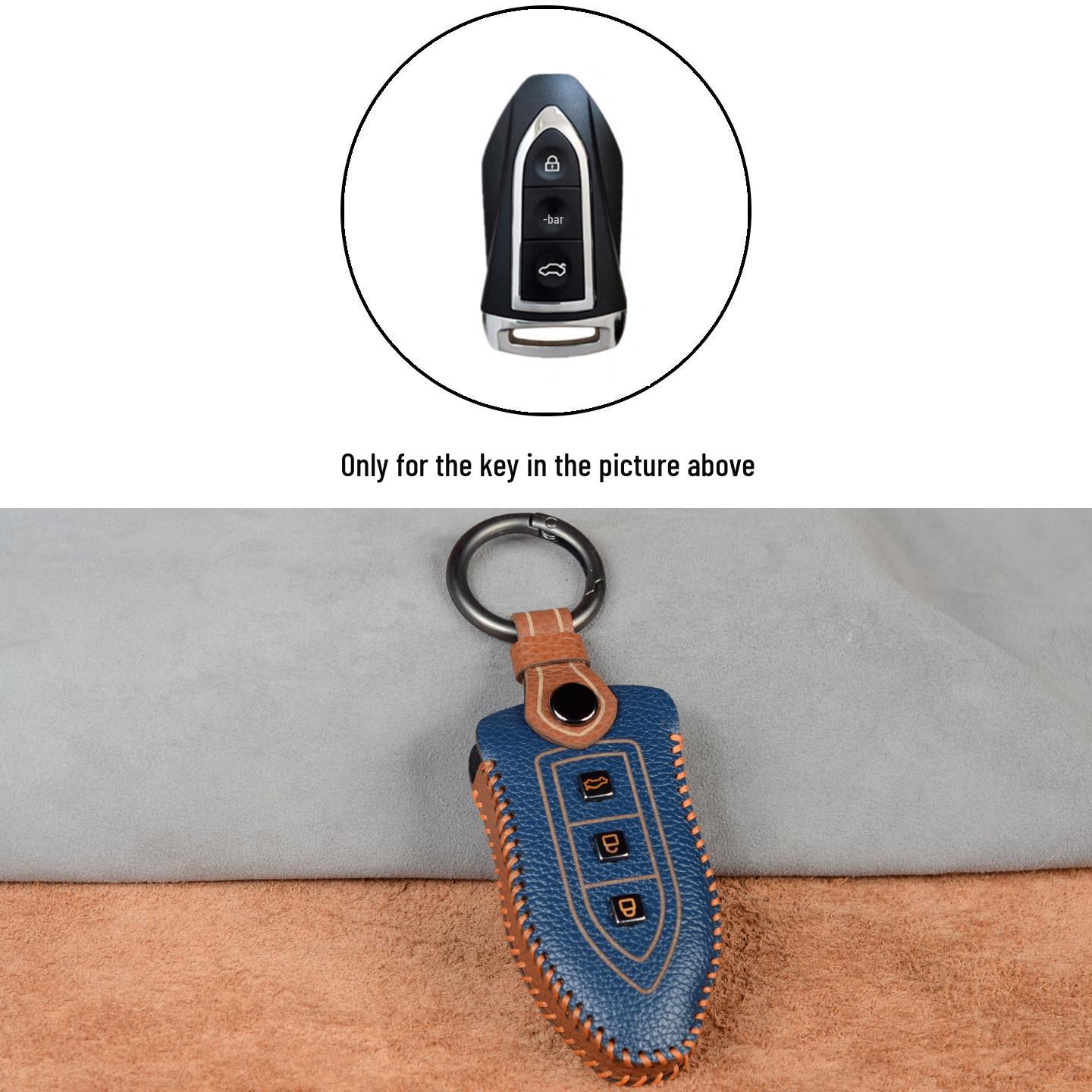Zotye T600/Damai X5/X7, T700, T300/SR9, SR7, Z700, Z500 Genuine Leather Car Key Cover