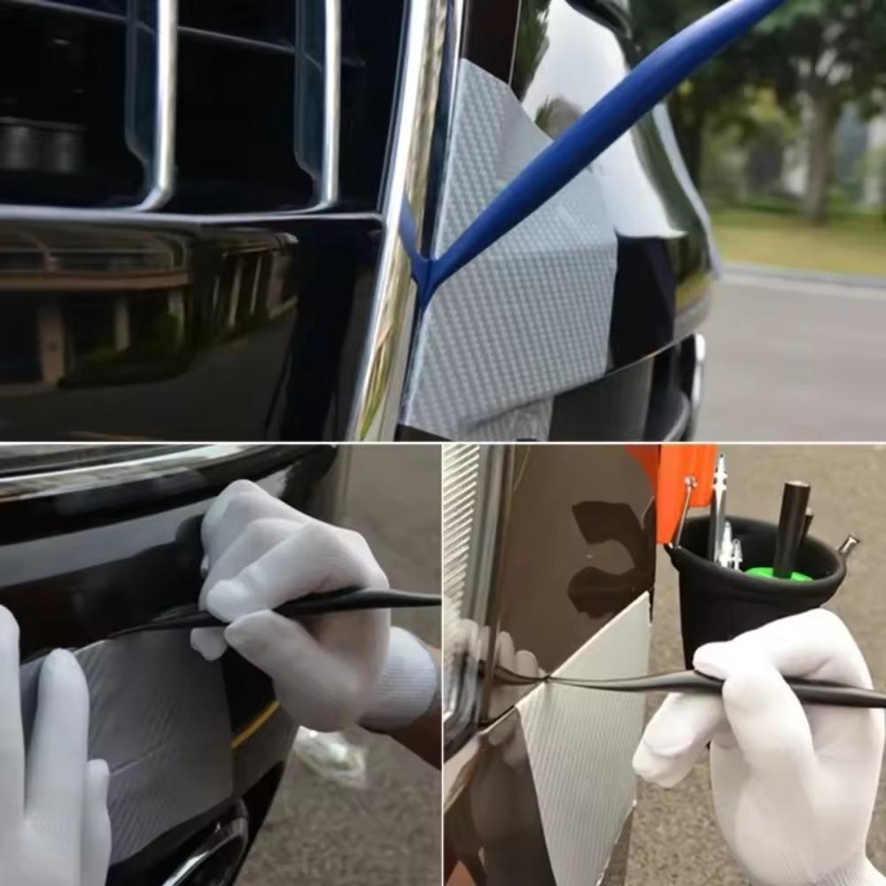 Auto Mikro Rakel Kurven Schlitz Tönung Werkzeugset Autoaufkleber Folie Vinyl Werkzeuge Auto Folierung Film Installationsschaber Dichtung Rakel