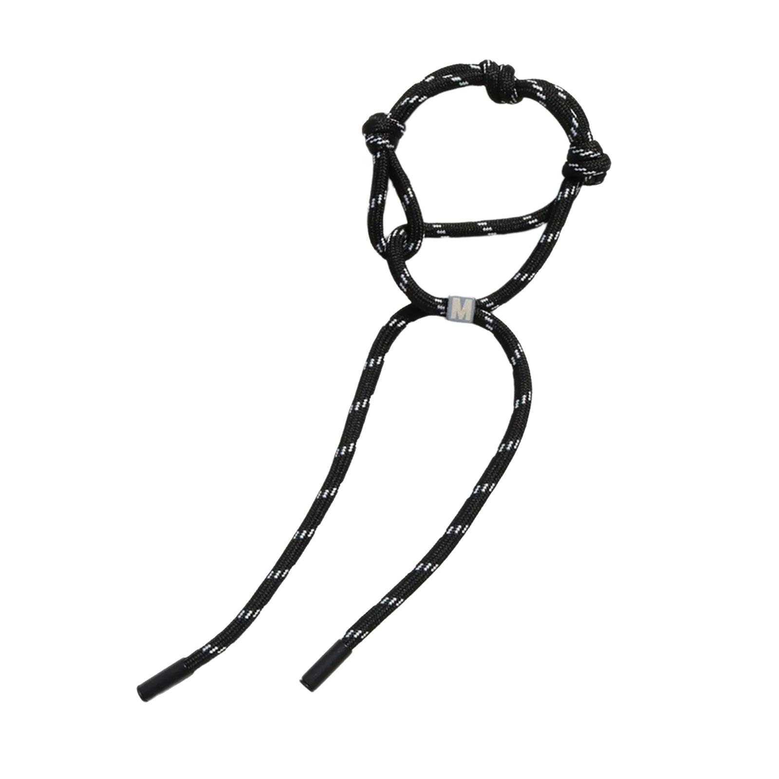 

Цветной браслет из нейлонового шнура, удобный и стильный, портативный, для активного отдыха и повседневных мероприятий, стильные наряды чёрный