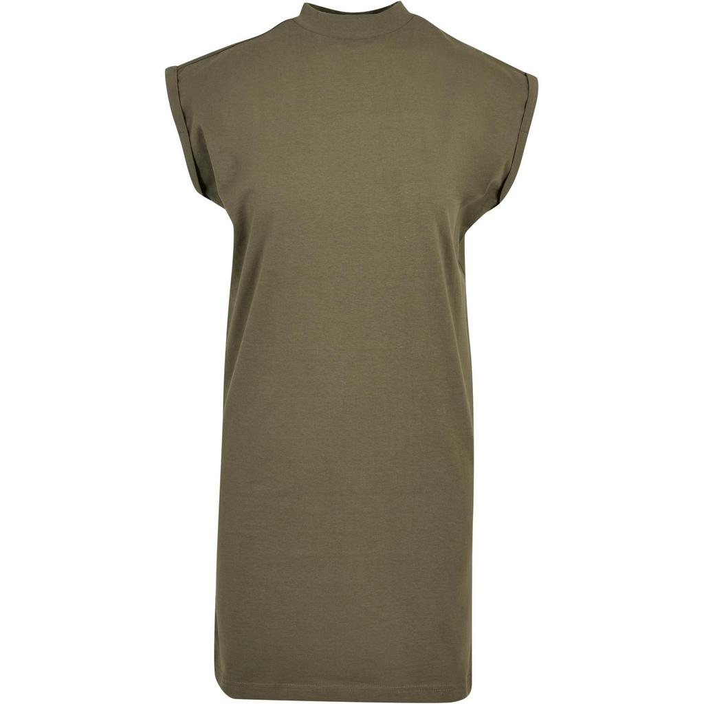 Build Your Brand Womens/Ladies Extended Shoulder Casual Dress
