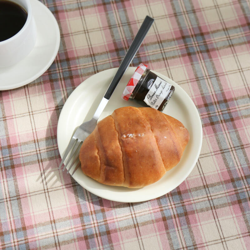 Waffle Check Tablecloth Side Tablecloth S (60cmx60cm) Strawberry waffle