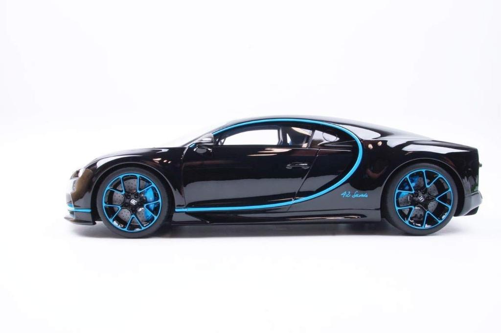 Kyosho KSR 08664 BK Bugatti Chiron 42 Black Limited Edition 300 pieces worldwide