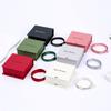 1PC Book Shape Wedding Necklace Organizer Valentine's Day Bowknot Ribbon Wrapping Box Jewelry Box With Flip Gift Packaging