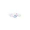 jewelCOUNTY HAPPY THINGS BLUE SMILE BEADS RING