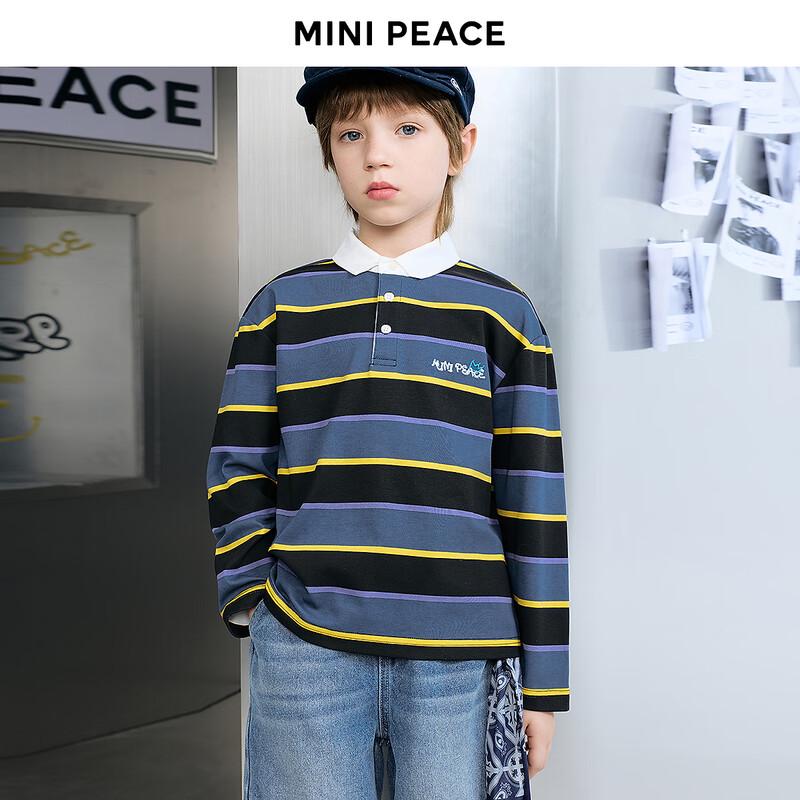 MiniPeace Boys  Long Sleeve Polo Shirt FACOG1297 150