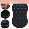 Large Size Dual-sided Sponge Brush For Effortless Beautiful Blue Wave Curls