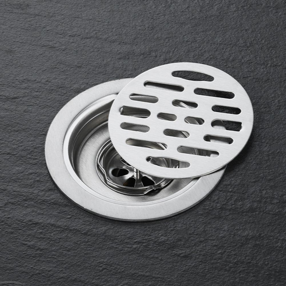 304 Stainless Steel Floor Drain Drains Magnetic Levitation Floor Drain Cores Bathroom Hair Catchers High-Flow Rate Anti-Blocks