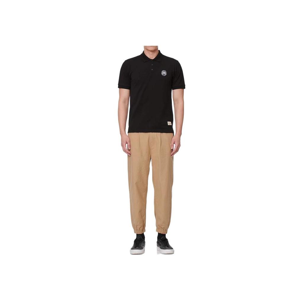 Evisu SS22 Daruma Embroidery Solid Color Polo Shirt Men tops Black 2ESHTM2PS602XXCT