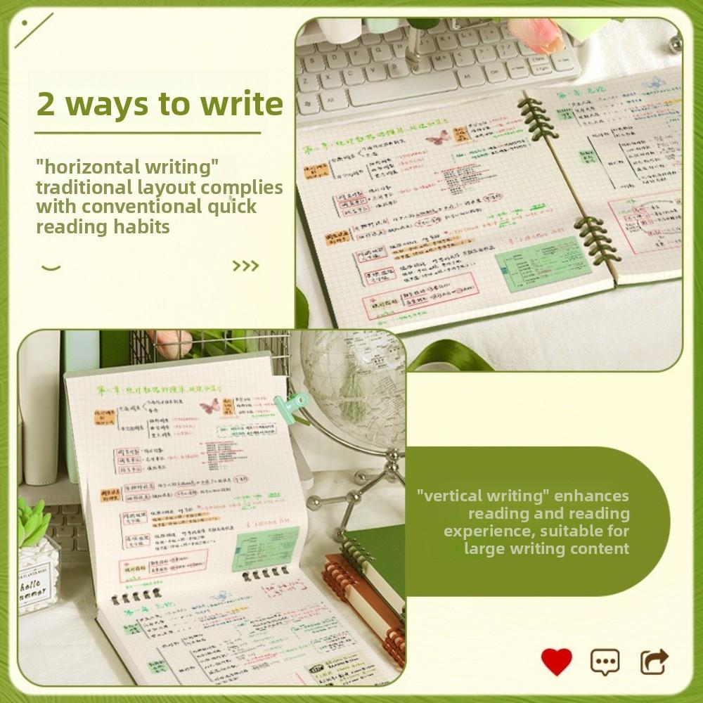 Color Loose-leaf Notebook 120 Pages Hand Account Book Multifunctional Diary Book School Office