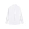 Navigare Women's Solid Long Sleeve Point Collar Shirt