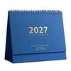 Blocco Lista di Controllo Attività Calendario da Scrivania 2026-2027, Ottobre 2026-Dicembre 2027 Calendario 14 Mesi, Grande Planner Accademico per Studenti Pianificazione Desktop, Organizzazione