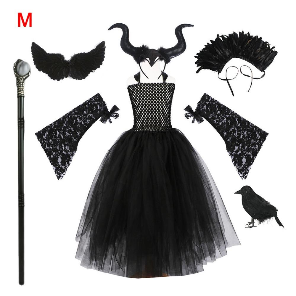 Black Mesh Cosplay Dress Black Tulle Black Mesh Princess Dress Evil Queen Outfit All Saint's Day