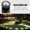 Ejoyous Solar Underwater Spotlight, 6 LED, White Light, Pond, Garden, Yard, Way, Modern Style, Black, IP68