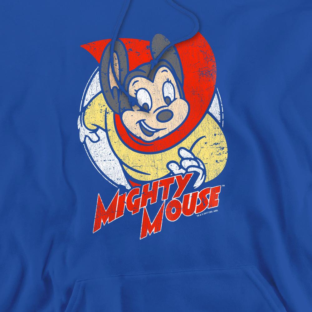 Mighty Mouse Mens Mighty Circle Hoodie