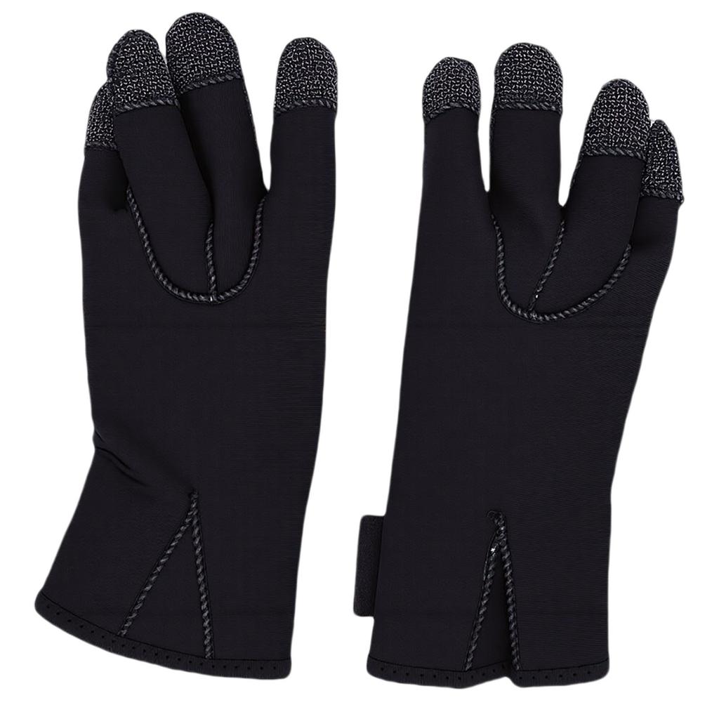 1 Pair Dive Gloves Cut Proof Elastic 3mm Neoprene Thermal Gloves for Mountain Climbing Deep Sea XL