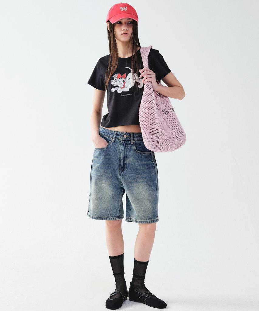 Nick&Nicole Nicole Crochet Knit Bag_Pink