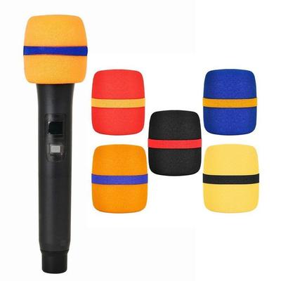 Dj Microphone Cap Sponge Thickened Microphone Cover Mic Dust Proof Covers Microphone Windscreen