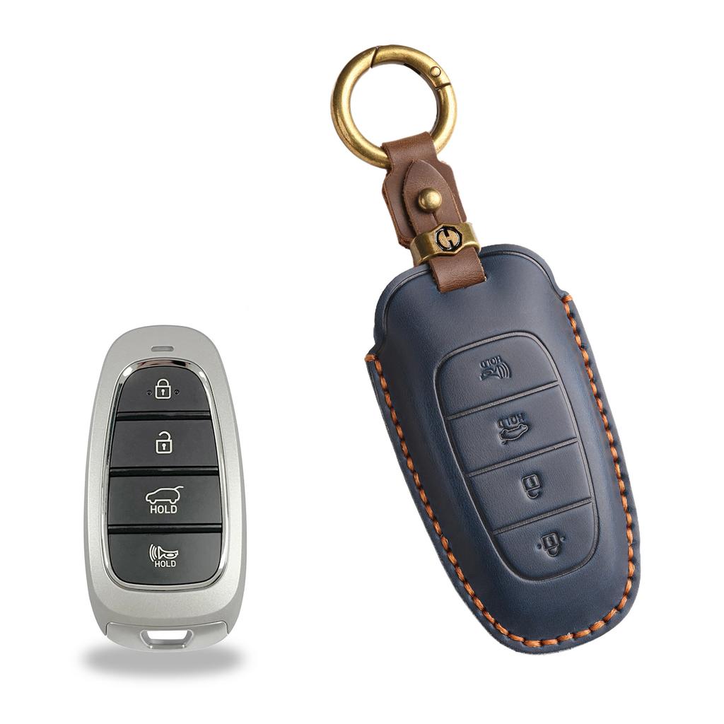 Car Key Case Suitable For Modern Car Key Case Staria/Sonata Sonata Leather Protective Case Buckle
