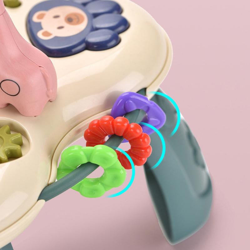 Animal Park Mini Game Table Creative with Electric Light Music Early Educational Toys Gift for Kids