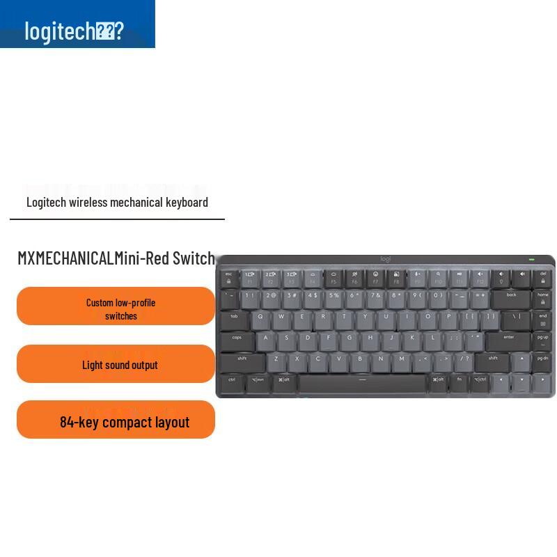 

Logitech MX Mechanical Mini Wireless Keyboard