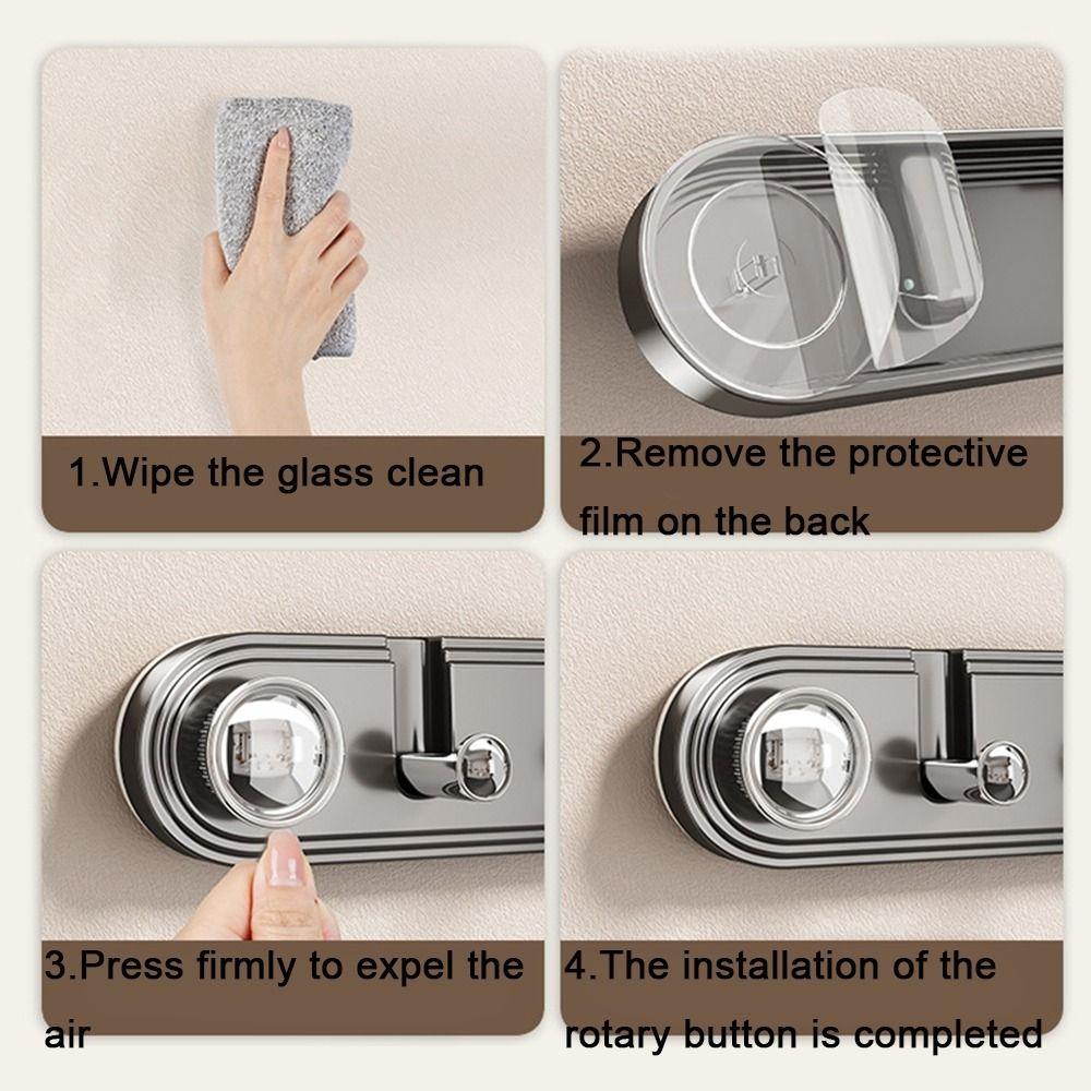 Foldable Suction Cup Door Hooks Plastic Door Hooks Hanger Hats Clothes Storage Hook  Kitchen