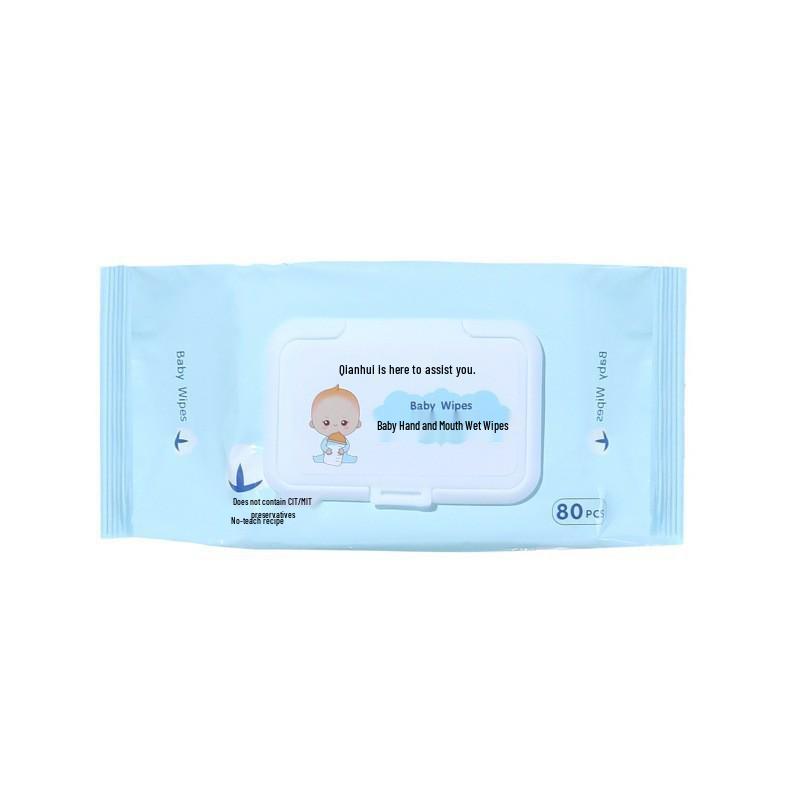 Large Pack Baby Hand & Mouth Wipes - Disposable Wet Wipes for Cleaning