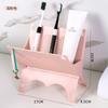 Desktop Foldable Drainable Trash Bag Desk Bathroom Storage Shelf