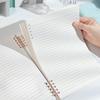 A5 Non-stick Loose-leaf Detachable Notebook Simple Coil Thickened Horizontal Line Postgraduate Entrance Examination Loose-leaf A5 Notepad