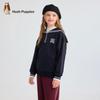 Hush Puppies Girls' Sweet Sailor Collar Pullover Sweatshirt