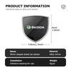 Car Body Badge Metal Creative Sticker Exterior Modification Accessories For Skoda octavia a5 a4 mk1 2 fabia superb rapid mk3 fwx433