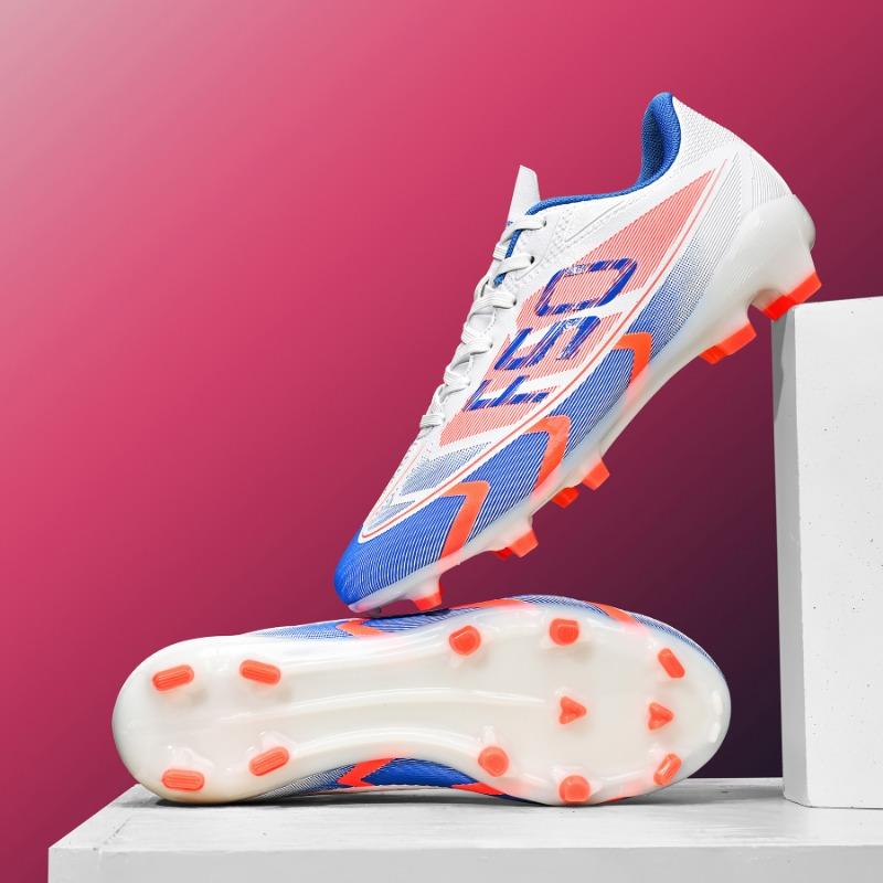 Neue Fußballschuhe mit niedrigem Schaft für Jungen und Mädchen, Outdoor-Sportarten, lange Nägel, gebrochene Nägel, professionelle Trainingsfußballschuhe