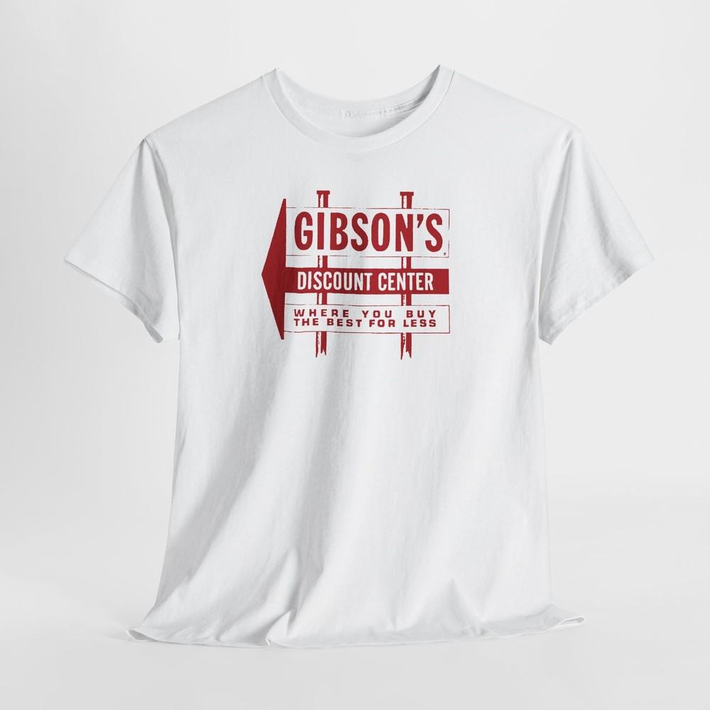 

Vintage Dallas Texas Gibsons Discount Center T-Shirt, Gift for Dallas Lovers, XL