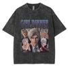 2026 Sylus Amore e Spazio Profondo Magliette Lavate Vintage Ragazza Cena Estate Harajuku Maglietta Grafica Uomo Donna Maglietta in Cotone Oversize