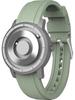 EUTOUR Men's Magnetic Watch, Stylish, Simple, Casual Quartz Watch with Magnetic Ball Design, 5ATM Water Resistance, 40mm Dial, Rubber Band, Green